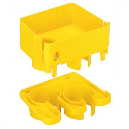 Panduit Fridt4X4Yl Cable Clamp Yellow