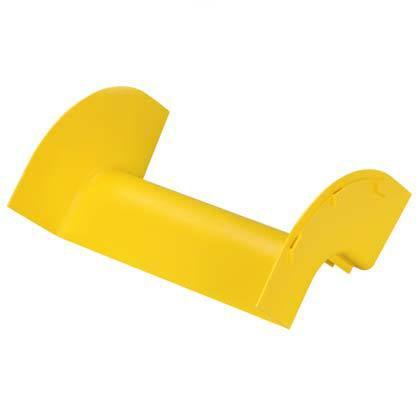 Panduit Frovra12X4Yl Cable Tray Accessory Cable Outside Corner Fitting