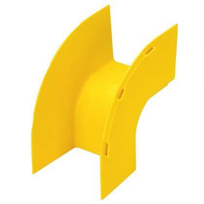 Panduit Frovra4X4Yl Cable Tray Accessory Cable Outside Corner Fitting