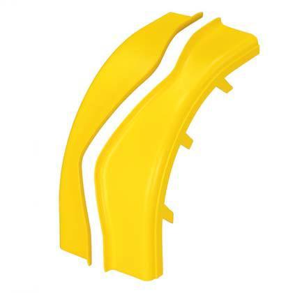 Panduit Frovrasc4Yl Cable Tray Accessory Cable Outside Corner Fitting