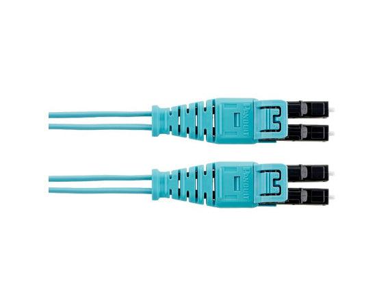Panduit Fx2Erq1Q1Snf080 Fibre Optic Cable 24.38 M Lc Ofnr Om3 Aqua Colour