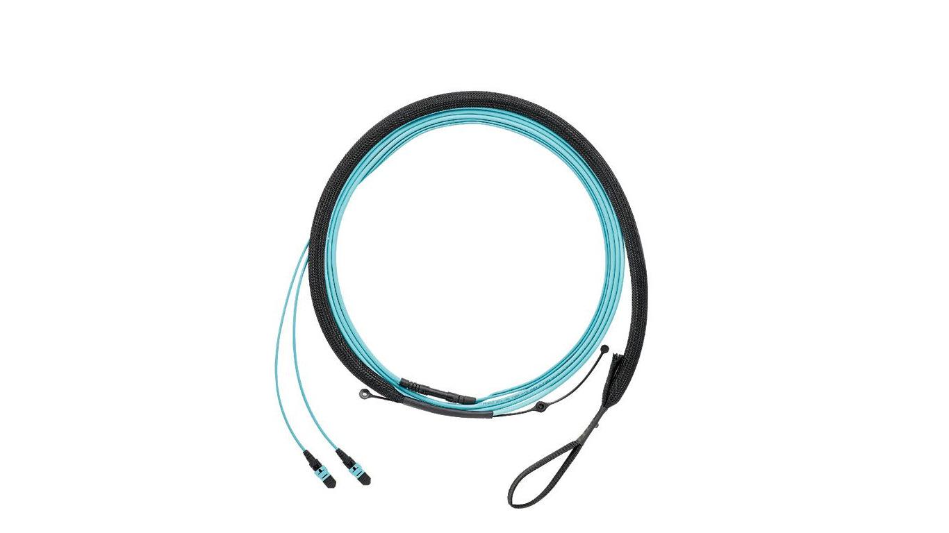 Panduit Fxtrl7Nqsonm001 Fibre Optic Cable 1 M Panmpo Lc Om3 Aqua Colour