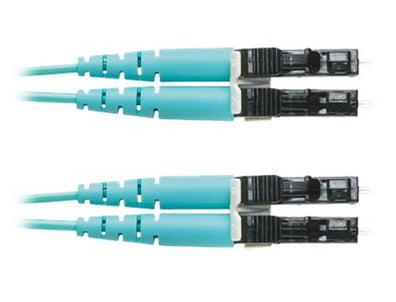 Panduit Fz2Elqnqnsnm002 Fibre Optic Cable 2 M 2X Lc Om4 Aqua Colour
