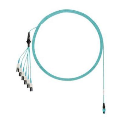 Panduit Fztrl8Nugsnm005 Fibre Optic Cable 5 M Panmpo Lc Om4 Aqua Colour