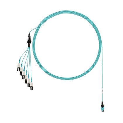 Panduit Fztrp8Nuhsnf008 Fibre Optic Cable 2.4 M Mpo/Mtp Lc Om4 Turquoise
