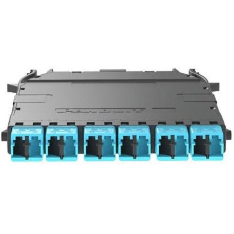 Panduit Fhczo-12-10U Fibre Optic Adapter Lc/Mpo 1 Pc(S) Aqua Colour, Black