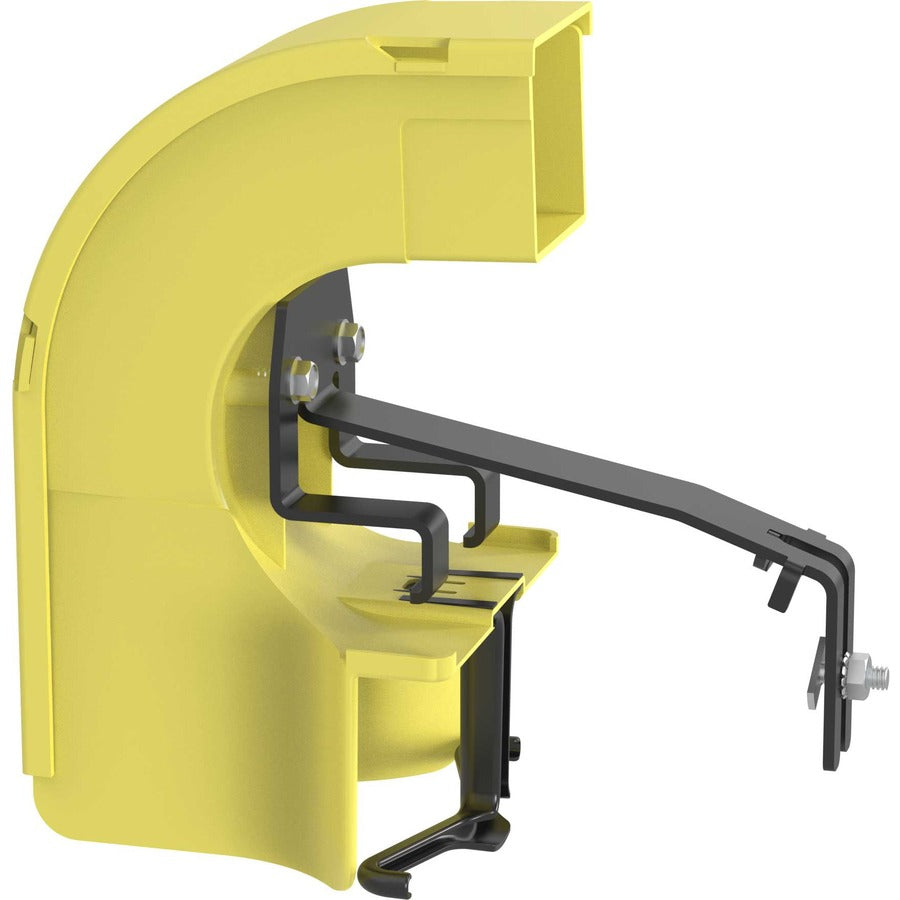 Panduit FiberRunner&reg; Spill-Over Junction, 2x2, Yellow FRSPJ2X2LYL