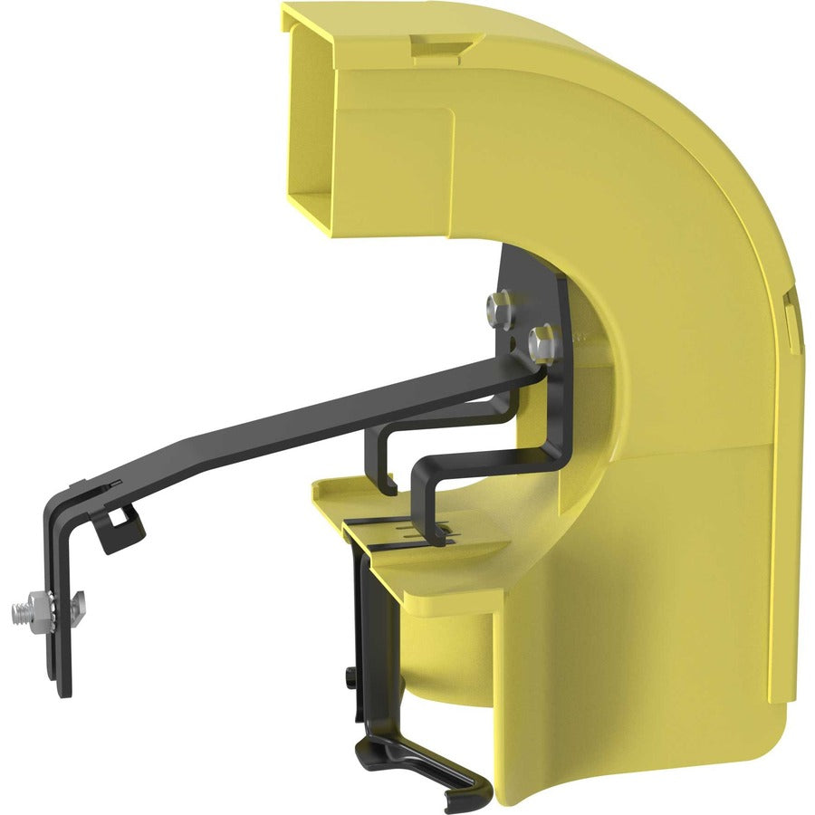 Panduit FiberRunner&reg; Spill-Over Junction, 2x2, Yellow FRSPJ2X2LYL