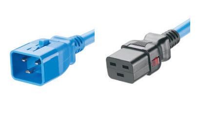 Panduit Lpcb10X Power Cable Blue 3 M C20 Coupler C19 Coupler