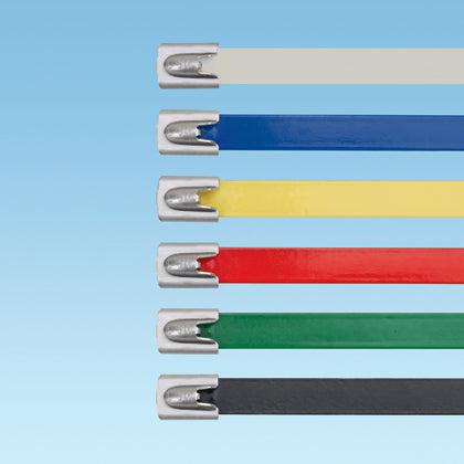 Panduit Mltfc2.5H-Cp316 Cable Tie Parallel Entry Cable Tie Polyester, Stainless Steel Black 100 Pc(S)