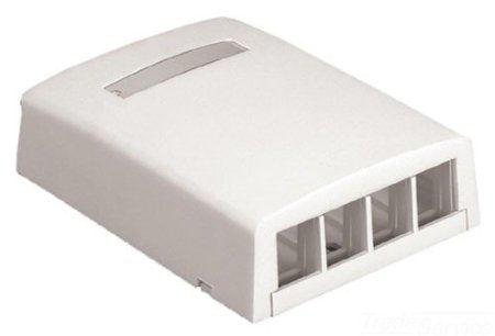 Panduit Nk4Bxwh-Ay Outlet Box White