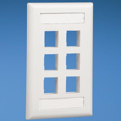 Panduit Nk6Fiwy Wall Plate/Switch Cover White