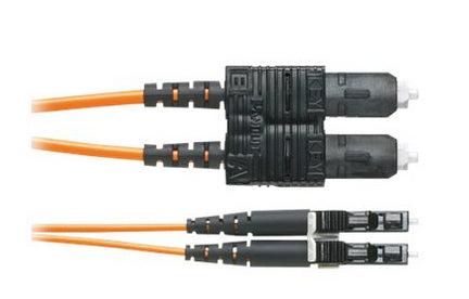 Panduit Nkfp62Erlssm003 Fibre Optic Cable 3 M 2X Sc 2X Lc Om1 Orange
