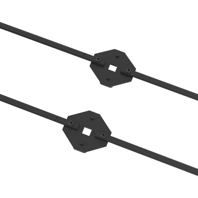 Panduit Net-Access Mounting Rod for Server Cabinet - Black NVMK45