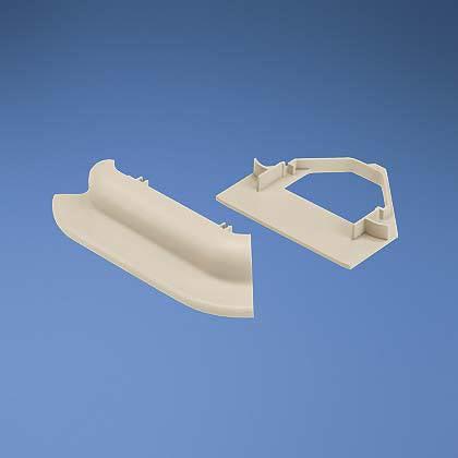 Panduit Ofcr70Ecob Cable Tray Accessory Cable End Cap Fitting