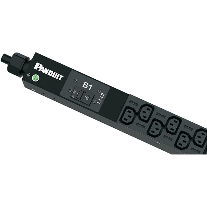 Panduit P20B16M Basic PDU - 30A Power Distribution Unit with 20 C13 Outlets | TecISoft