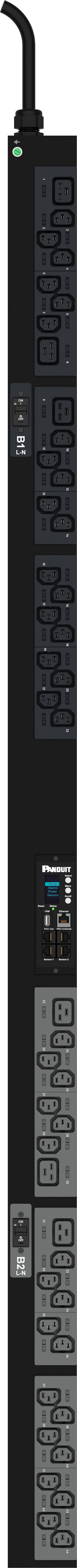 Panduit P48F04M SmartZone G5 Intelligent PDU - Vertical Rack 48 C13 Power Distribution | Tecisoft