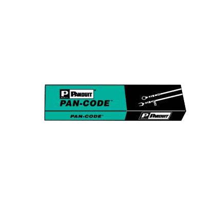 Panduit Pcm-43 Cable Organizer Cable Markers Black, White
