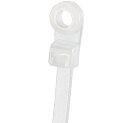 Panduit Plc1M-S4-C Cable Tie Screw Mount Cable Tie Nylon White 100 Pc(S)