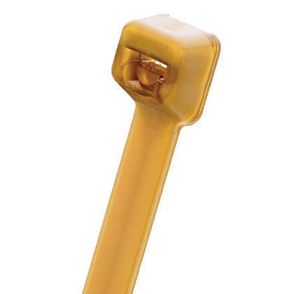 Panduit Plt1M-C71 Cable Tie Parallel Entry Cable Tie Polyetheretherketone (Peek) Brown, Translucent 100 Pc(S)