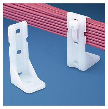 Panduit Pp1S-S12-C Cable Tie Mount White Nylon 100 Pc(S)