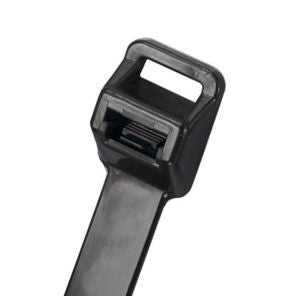 Panduit Prt8Eh-Q0 Cable Tie Releasable Cable Tie Nylon Black 25 Pc(S)
