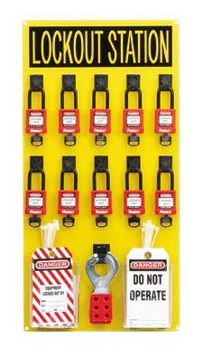 Panduit Psl-10Swca Lockout Hasp/Padlock Yellow