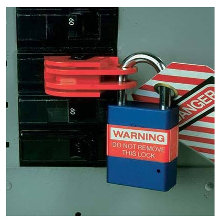 Panduit Psl-Cb-V Lockout Hasp/Padlock Red
