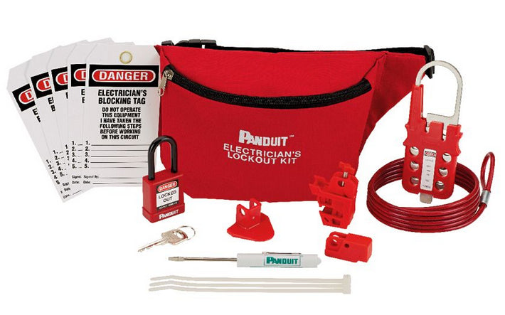 Panduit Psl-Pk-Eap Lockout Hasp/Padlock Red