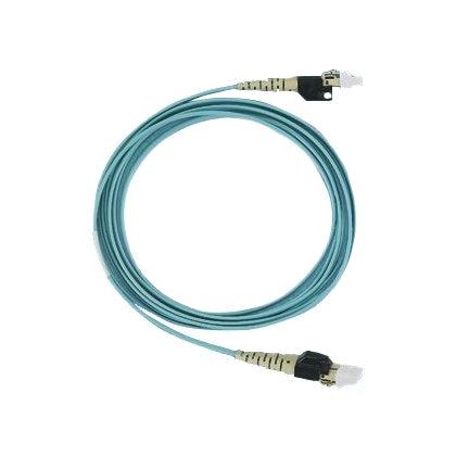 Panduit Pvfzl10-10M7Y Fibre Optic Cable 7 M Lc Om4 Aqua Colour