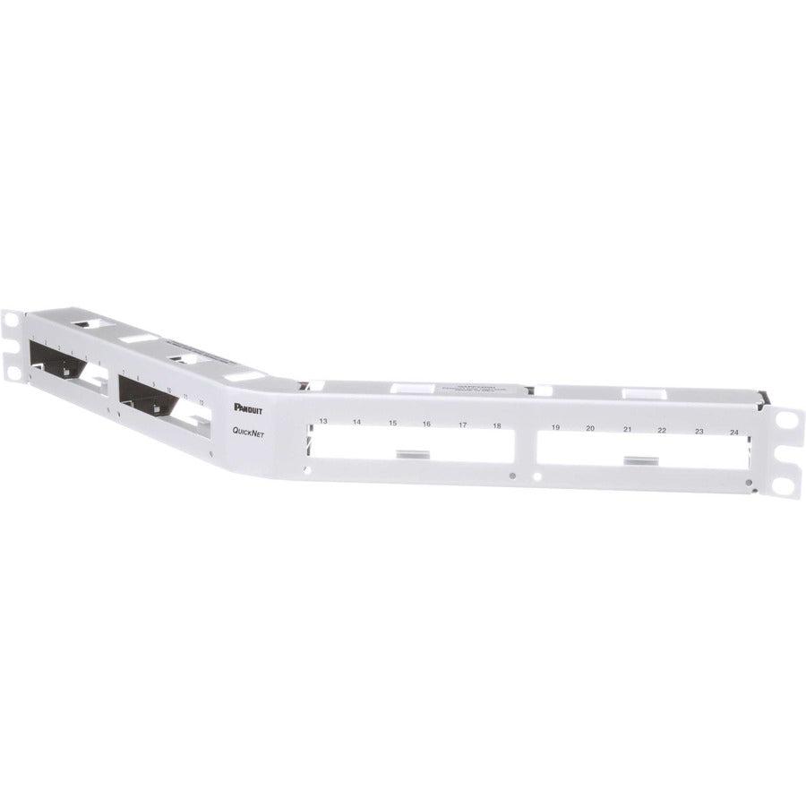 Panduit Qapp24Wh Patch Panel 1U