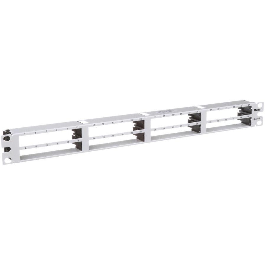 Panduit Qpp48Hdvnswh Patch Panel 1U