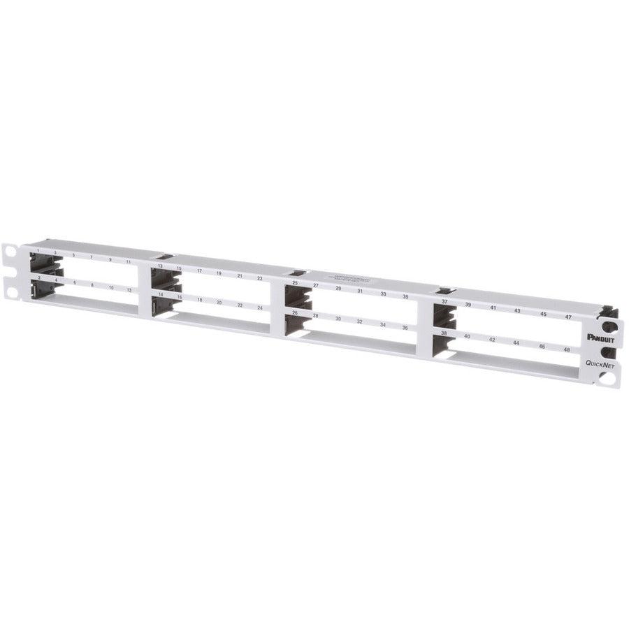 Panduit Qpp48Hdvnswh Patch Panel 1U