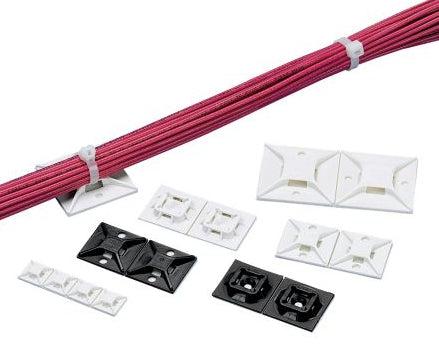 Panduit Sgabm40-A-L Cable Tie Mount White Nylon 50 Pc(S)