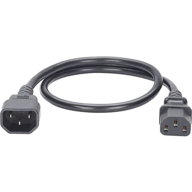 Panduit Smartzone G5 - Power Cable - Iec 60320 C14 Straight To Iec 60320 C13 Straight - Ac 250 V - 10 A - 3 Ft - Black