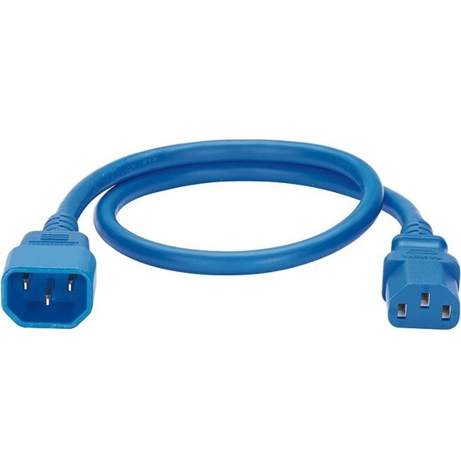 Panduit Smartzone G5 - Power Cable - Iec 60320 C14 Straight To Iec 60320 C13 Straight - Ac 250 V - 10 A - 3 Ft - Blue