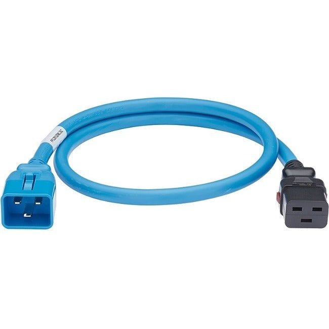 Panduit Smartzone G5 - Power Cable - Iec 60320 C20 Locking To Iec 60320 C19 Locking - Ac 250 V - 16 A - 4 Ft - Blue