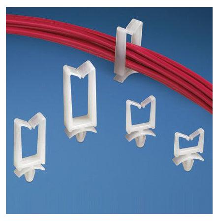 Panduit Vws50100-C Cable Tie Mount White Nylon 100 Pc(S)