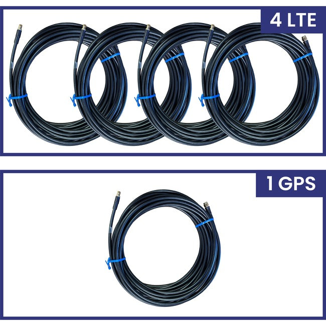 Parsec Pc240 Cable Kit; 5-In-1 Antenna 15Ft