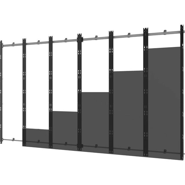 Peerless-Av Ds-Led27Bdl-6X6 Wall Mount For Video Wall, Led Display - Black, Silver - Taa Compliant