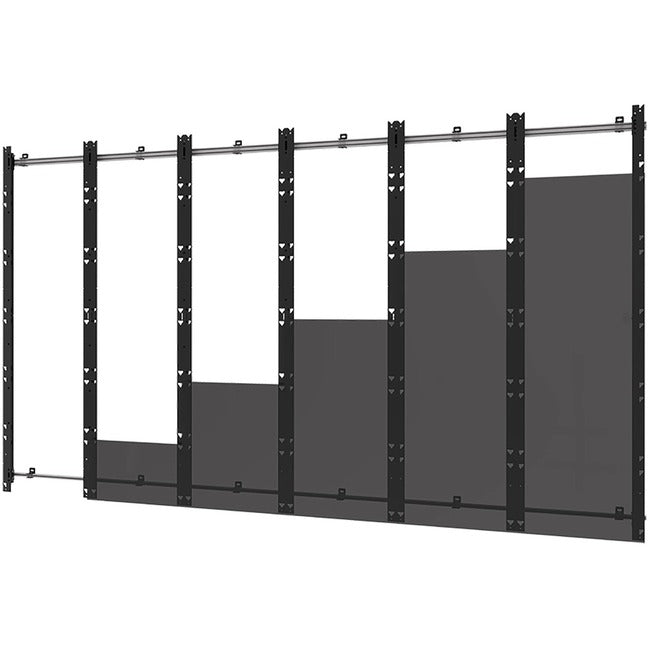 Peerless-Av Seamless Kitted Ds-Ledlscb-6X6 Wall Mount For Led Display, Video Wall - Black, Silver
