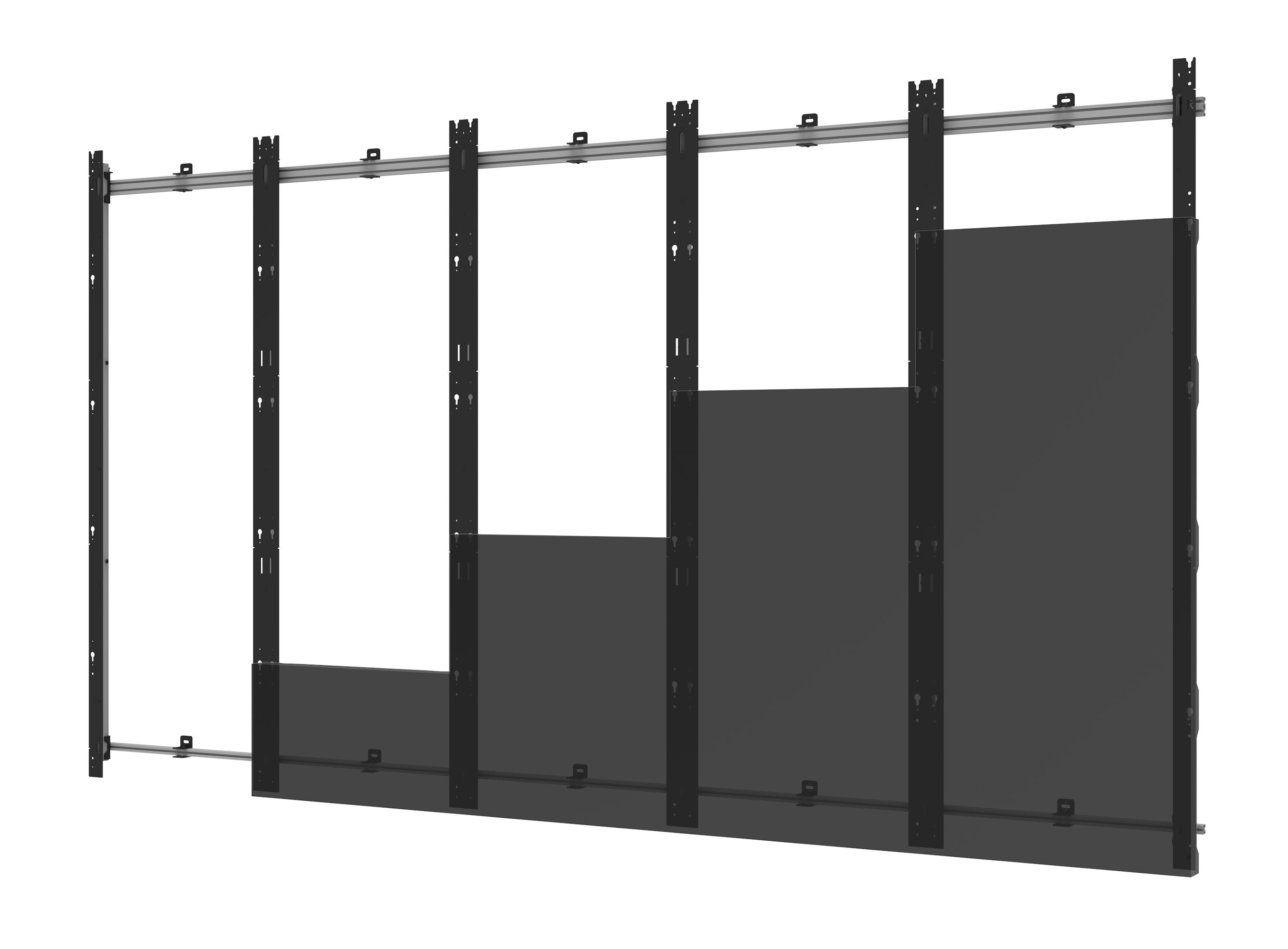 Peerless Ds-Ledl27-5X5 Signage Display Mount Black