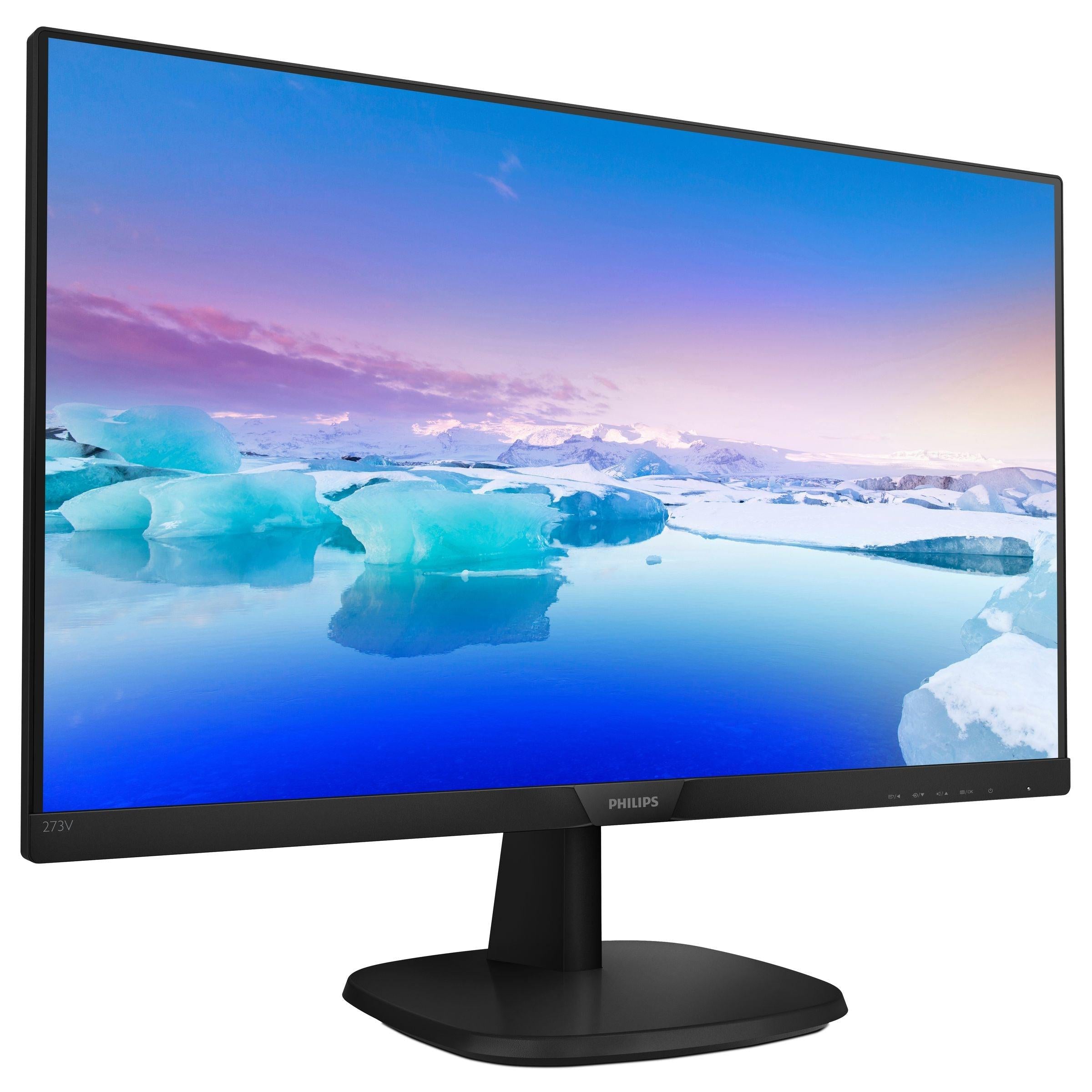 Philips 273V7Qjab/27 Led Display 68.6 Cm (27") 1920 X 1080 Pixels Full Hd Lcd Black