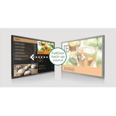 Philips 55Bdl3550Q/00 Signage Display Interactive Flat Panel 138.7 Cm (54.6") Ips 400 Cd/M² 4K Ultra Hd Black Built-In Processor Android 8.0