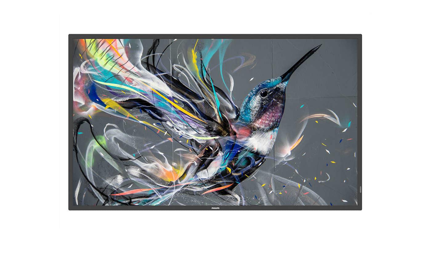 Philips 65Bdl3550Q/00 Signage Display 165.1 Cm (65") Ips 400 Cd/M² 4K Ultra Hd Android 8.0 18/7