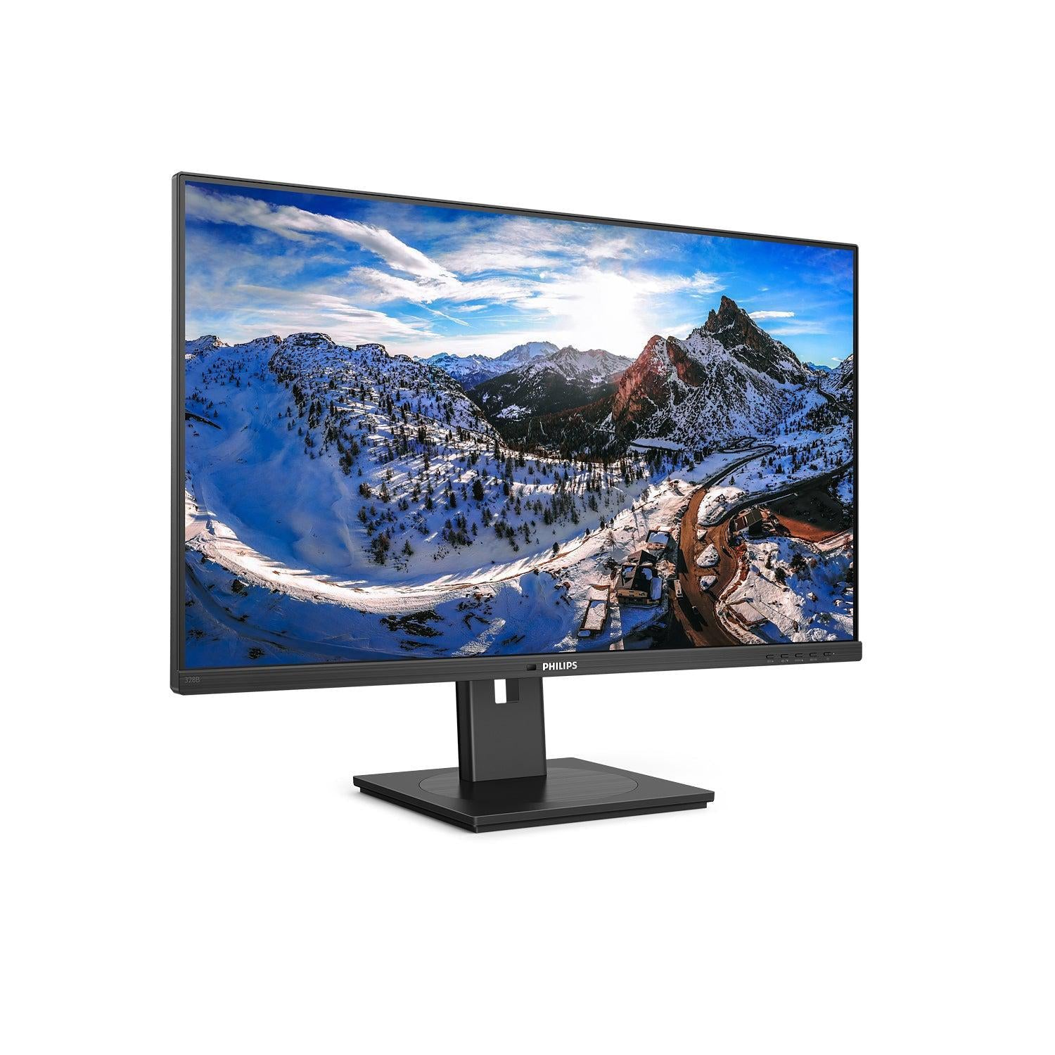 Philips B Line 328B1/00 Led Display 80 Cm (31.5") 3840 X 2160 Pixels 4K Ultra Hd Black