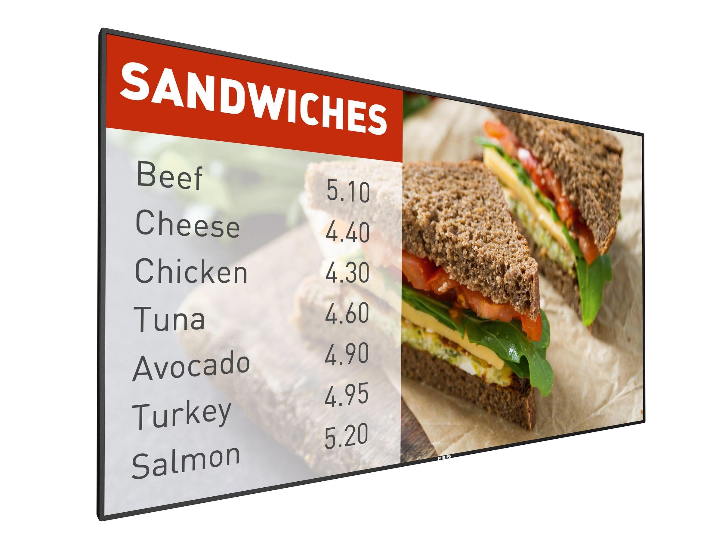 Philips Signage Solutions P-Line Display 49Bdl5057P/00