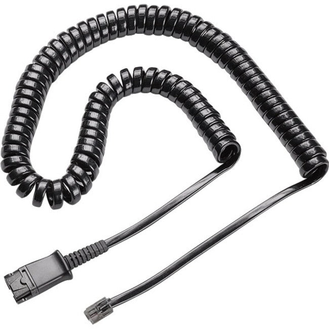 Poly Coil Cord To QD Modular Plug 38340-01