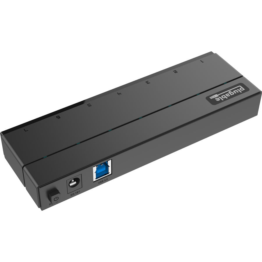 Plugable 7-Port USB 3.0 Hub with 36W Power Adapter USB3-HUB7C