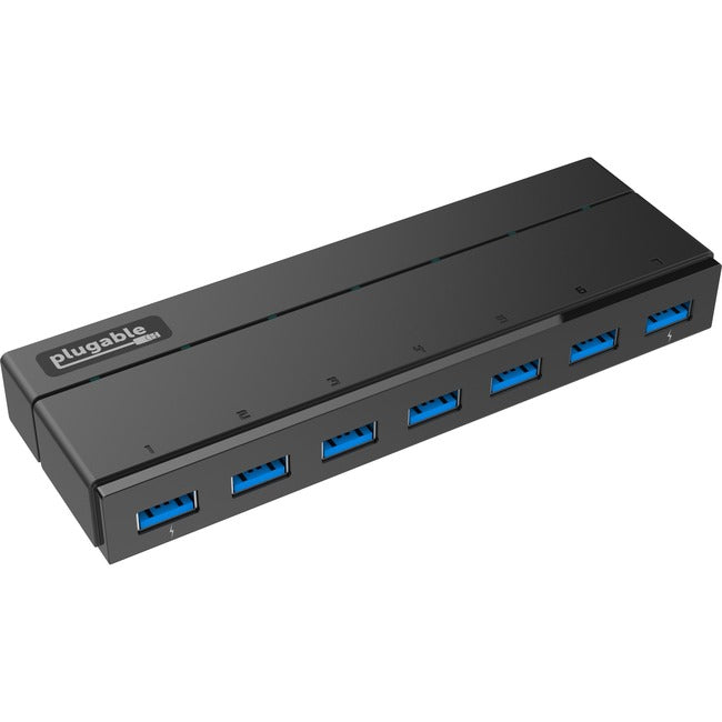 Plugable 7-Port USB 3.0 Hub with 36W Power Adapter USB3-HUB7C